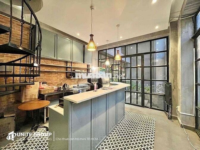Mặt Bằng Quán Cafe Sẵn Decor Full Nội Thất - Mặt Tiền Lý Phục Man