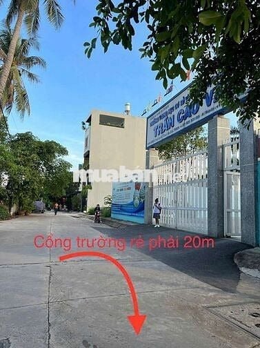 Đất 2 Mặt Tiền Đường Thông DT: 4.85m x 13.5m Thổ Cư 63.5m SHR