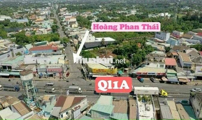 Đất thổ cư 104m2 bán giá 1 tỷ 260 đường Hoàng Phan Thái giá còn bớt