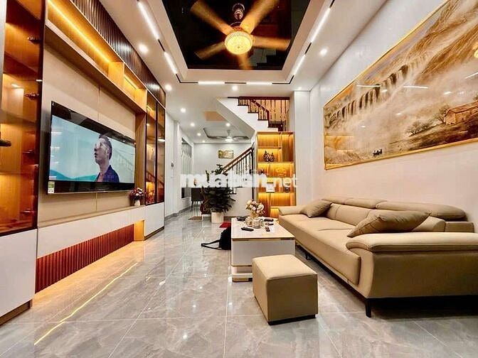XÃ ĐÀN - 45M2 X 4T, MẶT TIỀN 5M, 2 THOÁNG, NỘI THẤT SIÊU ĐẸP,3M RA PHỐ