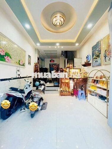 NHÀ MỚI 4 TẦNG  - MẶT TIỀN HẺM – 5 PHÒNG - FULL NỘI THẤT - P14 -QUẬN 4