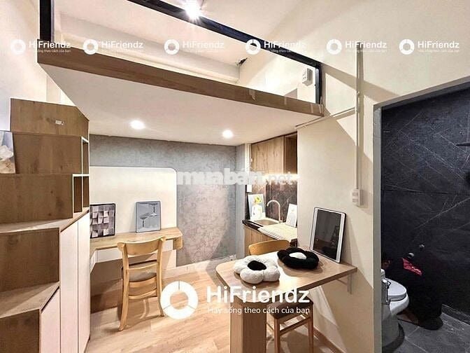 ✨ Phòng trọ dạng duplex thiết kế sang trọng hiện đại tuyệt đẹp tại Q6.