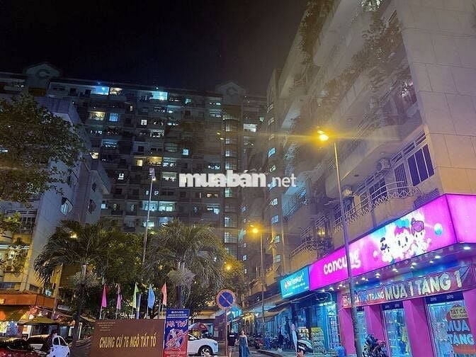 Bán chung cư Ngô Tất Tố, lầu THẤP 77m2