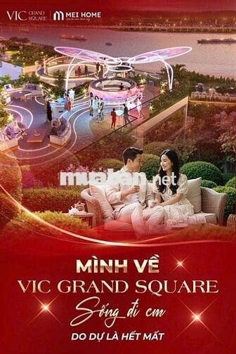 Quỹ Căn 2PN 68m2 tại Vic Grand Square trung tâm TP Việt Trì