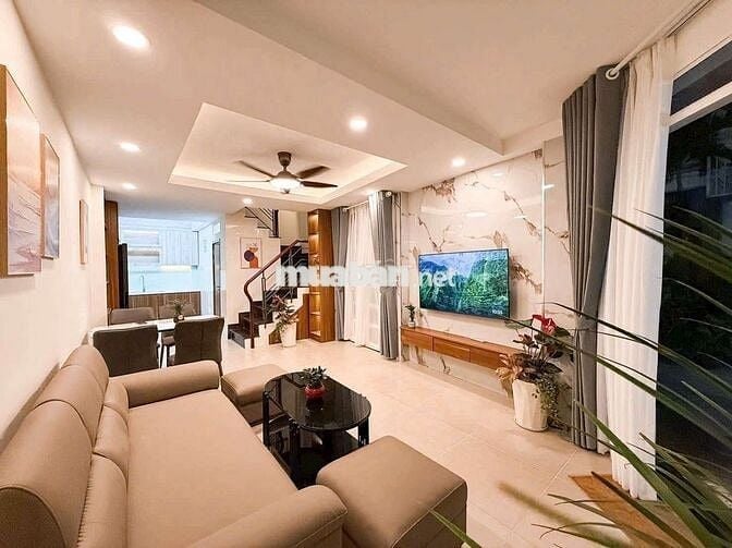 Nhà Hẻm Chu Văn An, Bình Thạnh - Ngang 4 × Dài 10 (40m2) - 3PN, 3WC