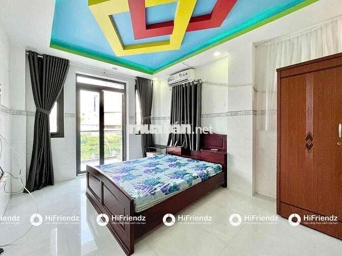 CĂN HỘ NỘI THẤT CÓ BAN CÔNG RIÊNG SIÊU THOÁNG - THANG MÁY - SÁT Q5,1