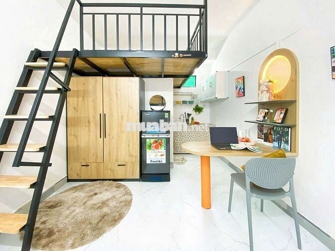 CHO THUÊ PHÒNG CHDV CÓ GÁC GIÁ RẺ GẦN DH NGUYỄN TẤT THÀNH, CÓ BẢO VỆ