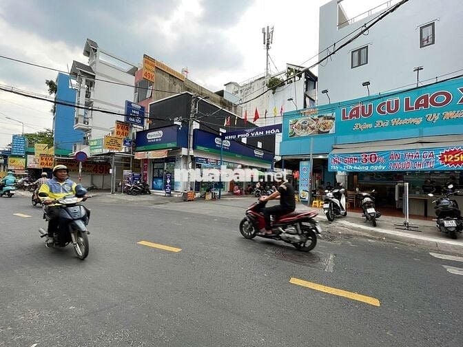 CHO THUÊ NHÀ GÓC 2 MẶT TIỀN VẠN KIẾP NGANG 8M - BÌNH THẠNH