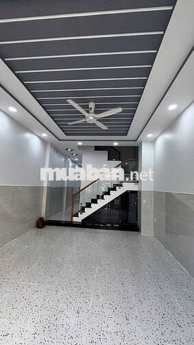 NHÀ MỚI XÂY GẦN MẶT TIỀN TÂY THẠNH DTCN 75M² 4 TẦNG BTCT GIÁ 7.7 TỶ