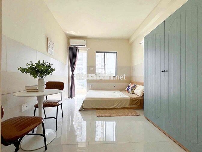 Cho Thuê Căn Hộ Mới Xây_Rộng 40m2, Ban công gần Ngã Tư Hàng Xanh