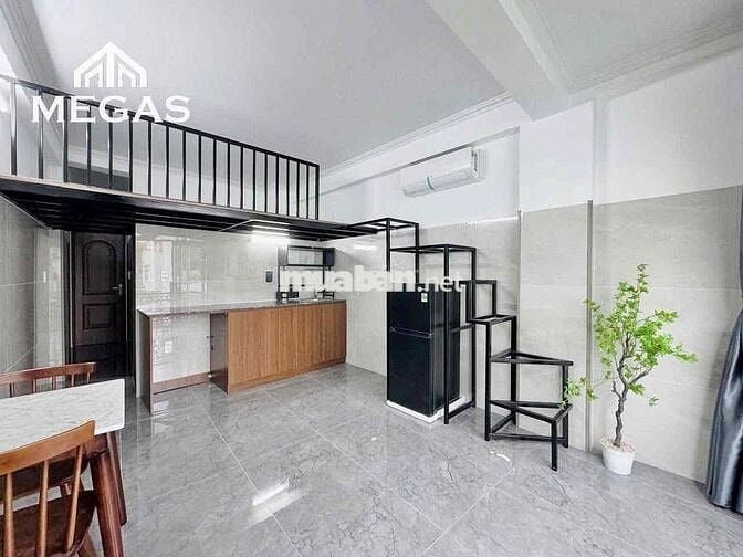 📍TÔ KÝ,CÔNG VIÊN PHẦN MỀM📍Căn Hộ Gác Ban Công Mới 100% Full Nội Thất