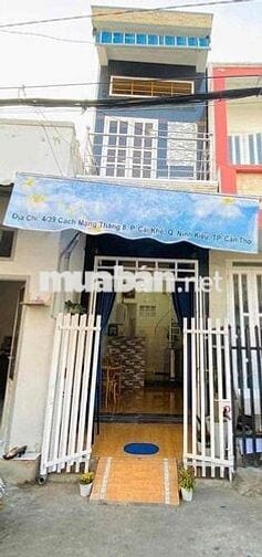 Cho thuê nhà trệt lầu nguyên căn 35m2 hẻm 4 CMT8 Cái Khế