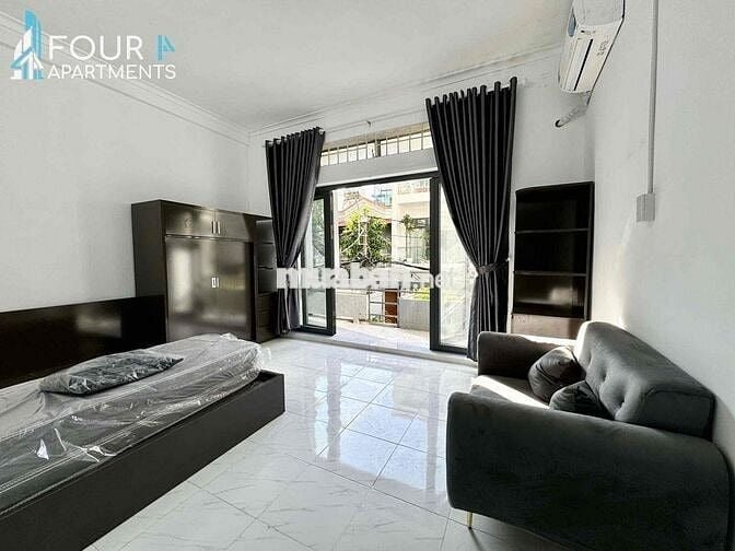 Cho Thuê 1 Phòng Ngủ 60m2 Ban Công Máy Giặt Riêng Gần UEF GTVT HIU VLU