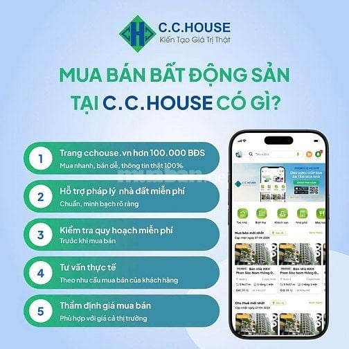 C.C.House tuyển 30 NVKD nhà phố HH => 65%, được đào tạo-đi làm ngay