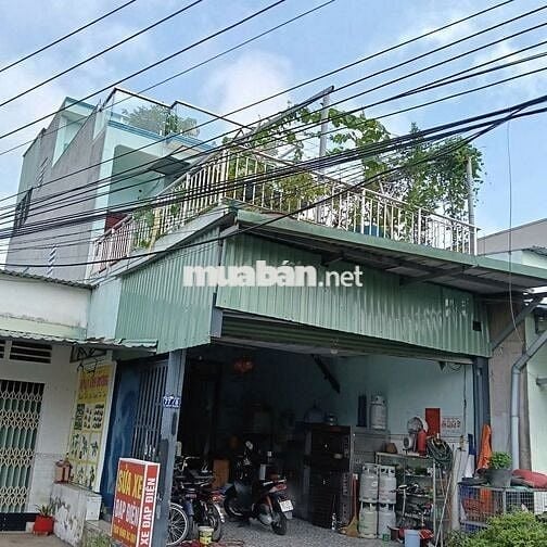 Nhà 1 lầu 1 trệt 1 tum mặt tiền Bình Chuẩn 19