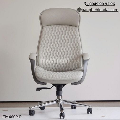 Ghế xoay bọc da hiện đại nhập khẩu CM4609-P tại HCM 