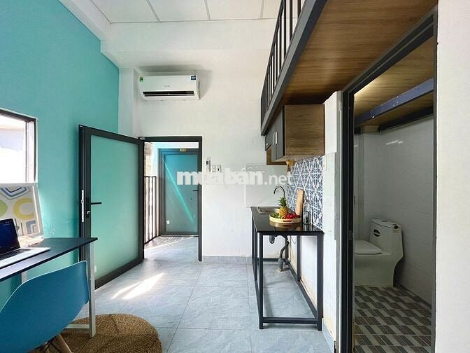 CHO THUÊ CĂN HỘ GÁC LỬNG CỬA SỔ TRỜI FULL NỘI THẤT NGAY HẠNH THÔNG TÂY