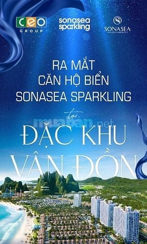 CHÍNH THỨC NHẬN BOOKING CĂN HỘ BIỂN SONASEA SPARKLING VÂN ĐỒN