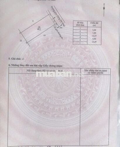 LÔ ĐẤT ĐẸP SỔ HỒNG RIÊNG TRUNG TÂM ẤP 4, XÃ CẦN GIUỘC, TỈNH TÂY NINH