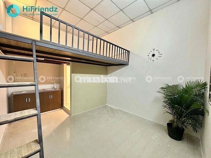 PHÒNG RỘNG GÁC CAO CÓ MÁY LẠNH Ở BÙI QUANG LÀ