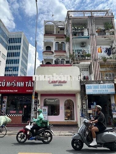 BÁN NHÀ MẶT TIỀN LÊ VĂN SỸ, P14 PHÚ NHUẬN – 5 TẦNG – THUÊ 45TR/TH – GI
