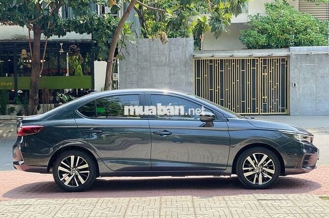 Honda City RS 2022 xanh cavansite