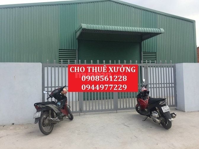 Nhà xưởng bùi công trưng cho thuê xã nhị bình, hóc môn dt: 400m giá 22
