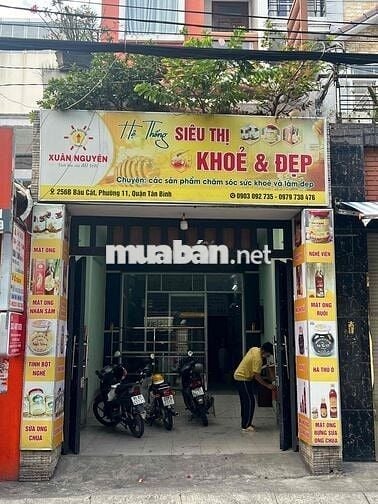 Cho thuê mặt bằng mặt tiền đường bầu cát