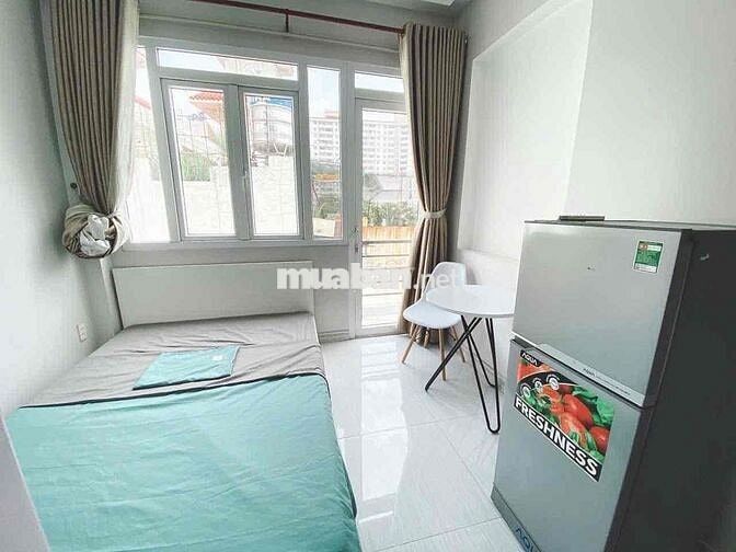 Phòng cho thuê Q1 Trần Khánh Dư bancol gần Phố Đi Bộ - ĐH Ngân Hàng