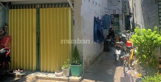 Bán nhà 60m2, hẻm ba gác, 4PN, Dương Bá Trạc, cầu Nguyễn Văn Cừ Quận 8