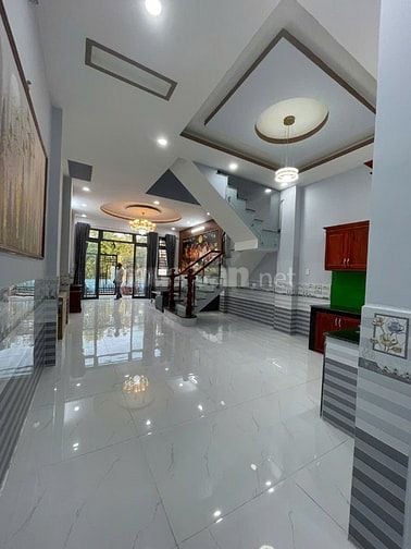 cần bán nhà 1 trệt 1 lầu 80m2 khu dân cư mỹ hạnh hoàng gia