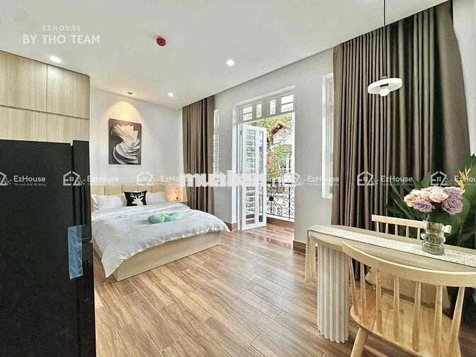 Cho Thuê Phòng Ban Công Tách Bếp Bình Thạnh 45m2_Nhà Mới_Full Nội Thất