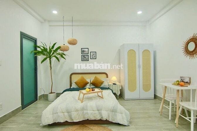 CHO THUÊ CĂN HỘ BAN CÔNG FULL NT 30M2 NGAY ĐH VĂN LANG, ĐH CÔNG NGHIỆP
