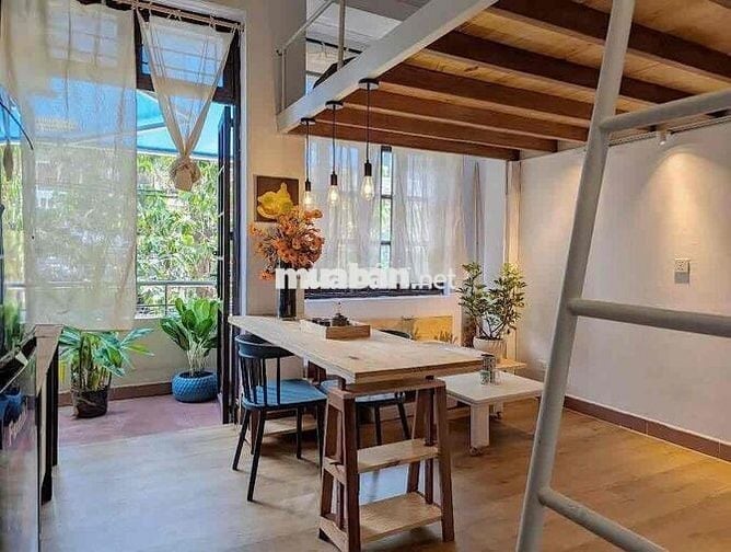 CHO THUÊ CĂN HỘ CÓ GÁC CHILL NHƯ ĐÀ LẠT GẦN VÒNG XOAY LĂNG CHA CẢ