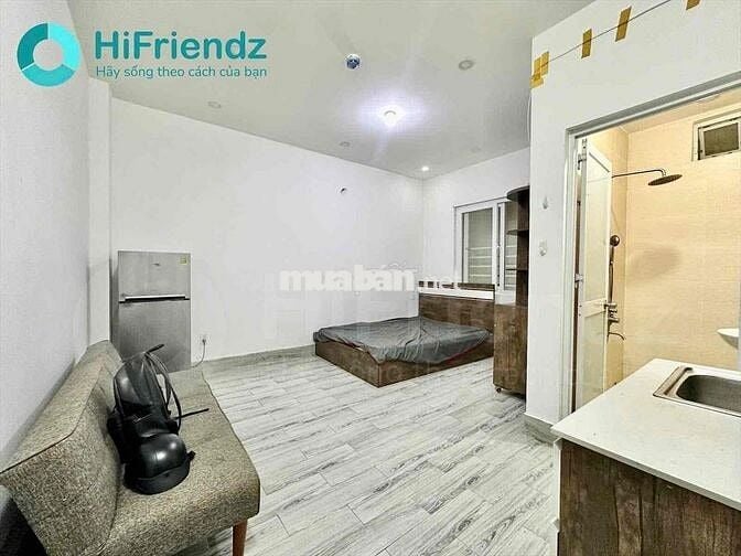 PHÒNG STUDIO FULL NỘI THẤT - THANG MÁY - KHU BÀU CÁT