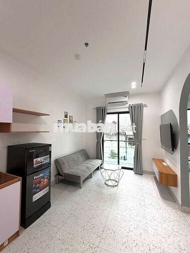 Bóc tem Căn hộ 1n1k 40m2 xịn sò. Full nội thất, ban công tại Xuân Đỉnh