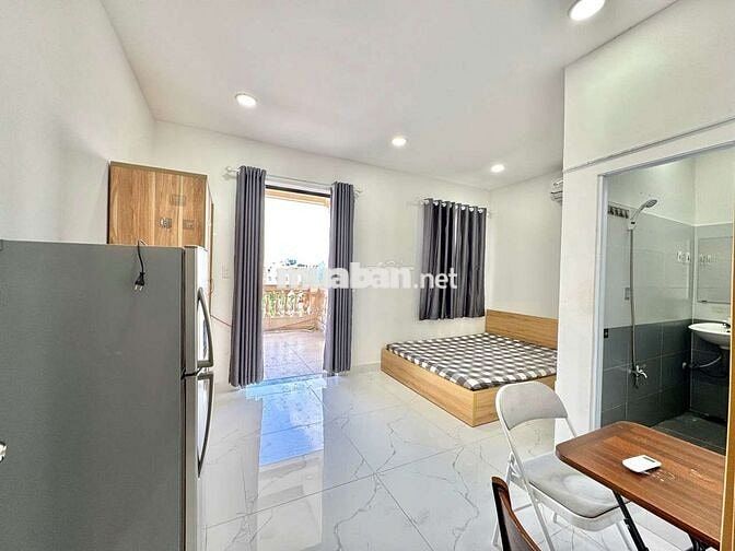 KHU CITYLAND EM TRỐNG PHÒNG STUDIO BAN CÔNG FULL NỘI THẤT M GIẶT RIÊNG