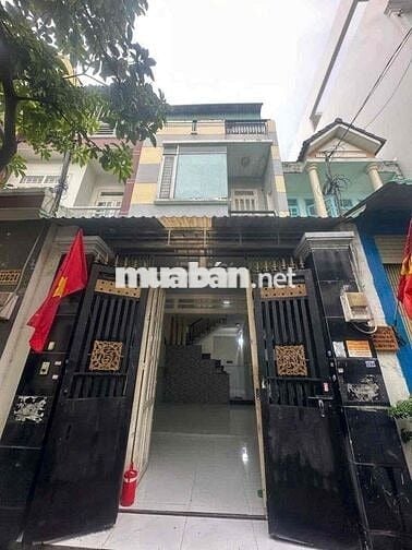 nhà 4x15m 1 trệt 1 lầu 1 sân thượng 2 phòng ngủ 2wc