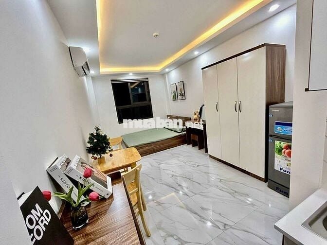 Căn hộ Studio 20-25m2 Full nội thất, cửa sổ thoáng tại Ô Đồng Lầm