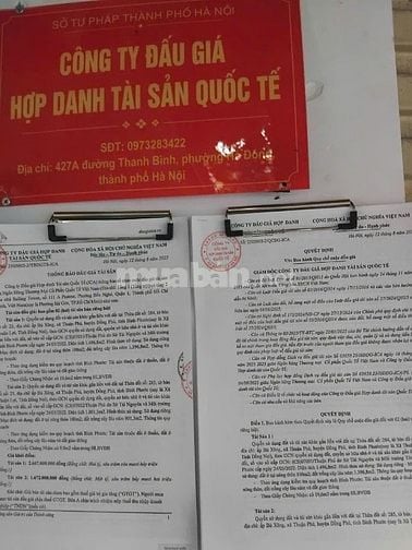 Đấu giá tài sản: Quyền sử dụng đất và tài sản khác gắn liền với đất