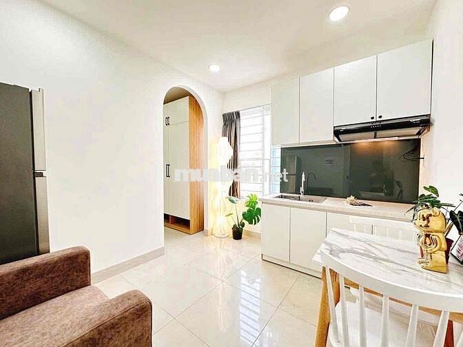 Cho Thuê Căn Hộ 1PN Mặt Tiền Đường Lê Văn Thọ Đối Diện CV Làng Hoa
