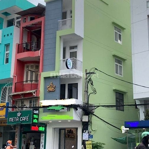 Cho thuê nhà góc 2MT 123 Trần Huy Liệu q Phú Nhuận, LH:0339507189