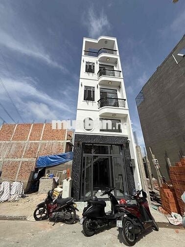 BÁN NHÀ HẺM XE TẢI KINH DƯƠNG VƯƠNG 4x13m. 5tầng. NỘI THẤT CAO CẤP