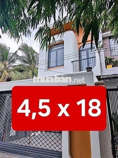 NHÀ TRỆT LẦU ĐẸP + SÂN ĐẬU Ô TÔ - GẦN ĐH TÂY ĐÔ