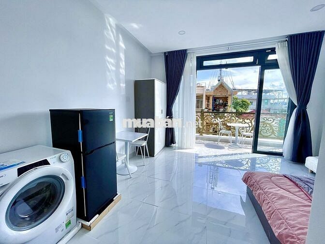 STUDIO BANCOL 40M2🌸FULL NỘI THẤT_THANG MÁY✅NGUYỄN VĂN ĐẬU, GẦN VLU