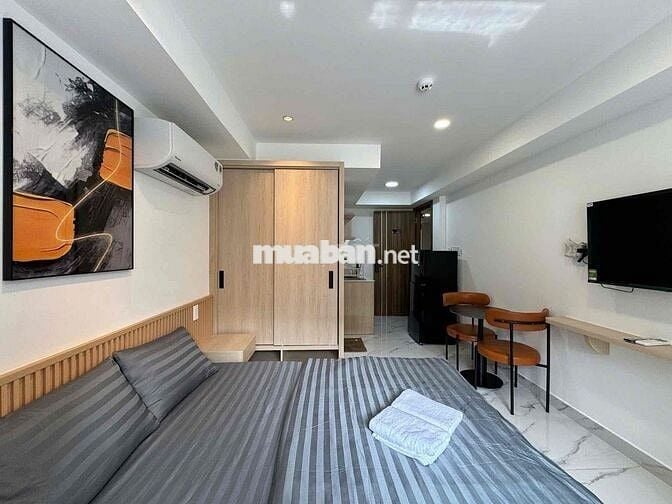 Studio Ngay Học Viện Hàng Không , Etown Cộng Hoà , Full Nội Thất .