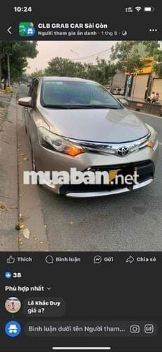 Toyota Vios 2018 1.5G - 16000 km