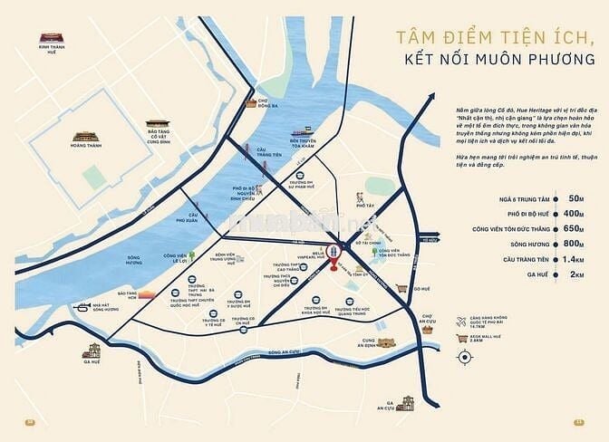 Căn hộ 88m2 3PN Huế Heritage P.Phú Nhuận