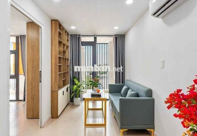 🚨🔝Cho thuê căn 1PN, thang máy bancol, máy giặt riêng, gần Văn Lang CS3