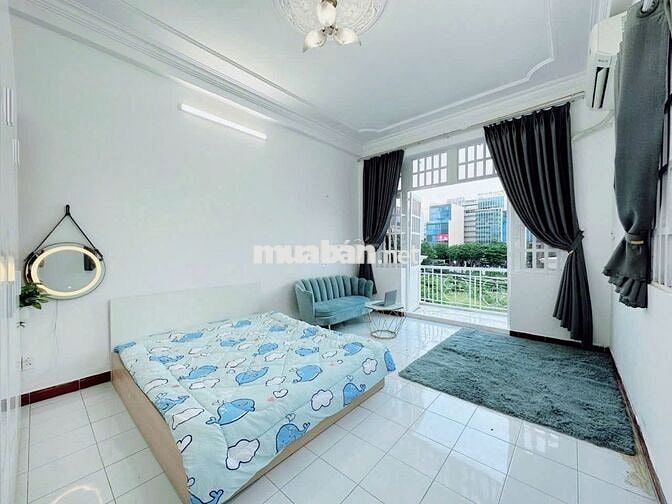 Cho thuê căn hộ dịch vụ studio tách bếp gần Sân Bay